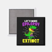 Aimant Epilepsie Guerrier Epileptique Extinct Dinosaure S (Recto/Verso)