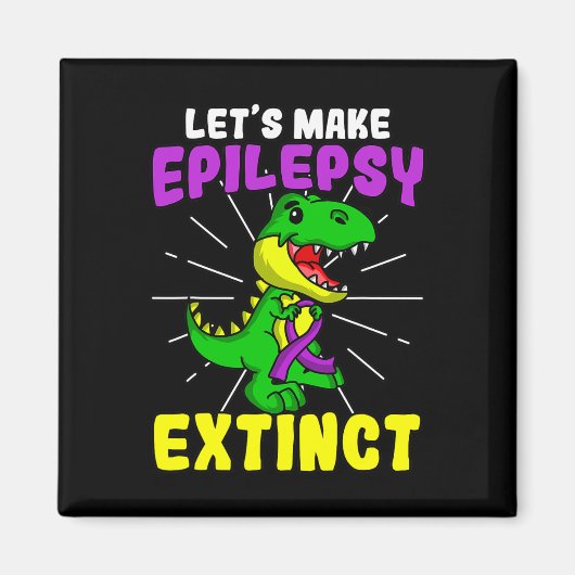 Aimant Epilepsie Guerrier Epileptique Extinct Dinosaure S (Devant)