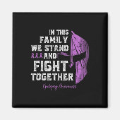 Aimant Epilepsie Soutien familial Sensibilisation Sparte (Devant)