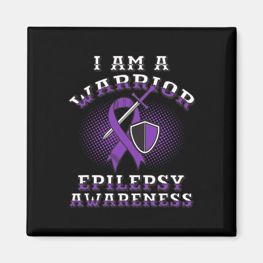 Aimant Epilepsy Warrior Epilepsia Epilepsie Epileptic Sei (Devant)