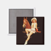 Aimant Épingle de fille (Recto/Verso)