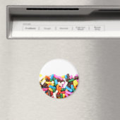 Aimant Épingler l'aimant rempli (In Situ (Lave-vaisselle))