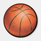 Aimant Épinglette de fan de basket-ball 3D Cool pour joue (Devant)