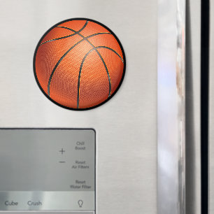 Aimant Épinglette de ventilateur de sport de basket-ball