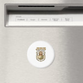 Aimant Épinglette en émail Jésus Style Épinglette en émai (In Situ (Lave-vaisselle))
