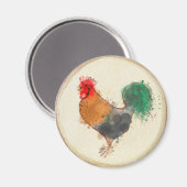 Aimant Épouse de poulet (Recto/Verso)