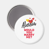 Aimant Épouse-moi (Recto/Verso)