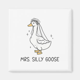 Aimant Épouse Pour Être Mariage Épouse Silly Épouse Goose