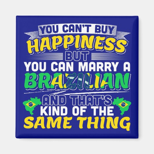 Aimant Épouser un Brésilien - Brésil Bonheur (Devant)