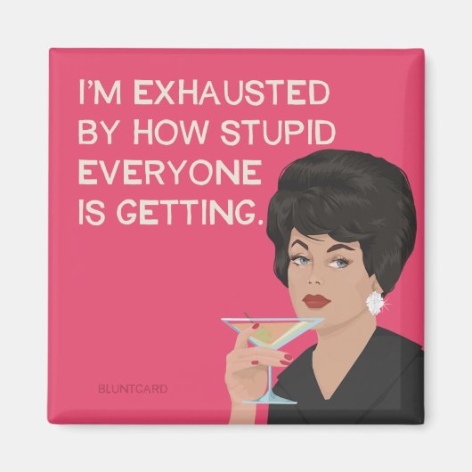 Aimant Épuisé ! (Devant)