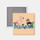 Aimant Equateur Birdable (Recto/Verso)