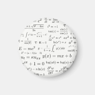 Aimant Équations d'aimant de maths et de la Science