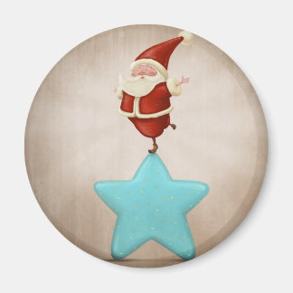 Aimant Équilibriste Père Noël