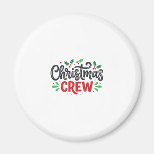 Aimant Équipage de Noël Fête festive