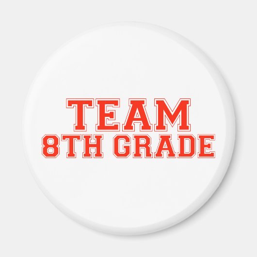 Aimant Équipe 8e année (Devant)