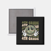 Aimant Équipe Camo 4e année Équipe Bruh Nous sommes de re (Recto/Verso)