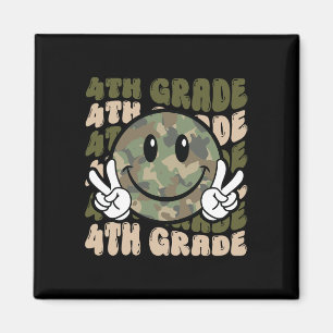 Aimant Équipe Camo 4e année Équipe Bruh Nous sommes de re