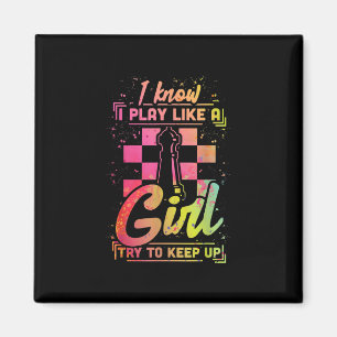 Aimant Équipe cycliste Chess Women Queen Chessfield