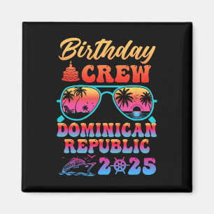 Aimant Équipe d'anniversaire en République dominicaine Va