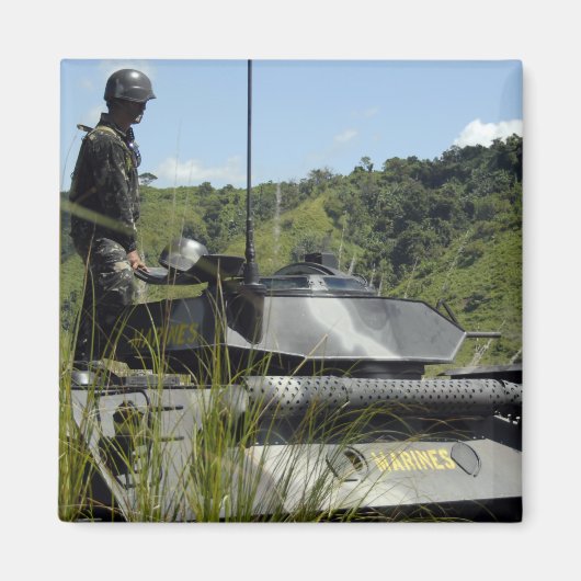 Aimant Équipe d'atterrissage du bataillon maritime des Ph (Devant)