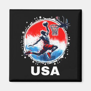 Aimant Équipe de baseball Bison volant Basball Usa Team