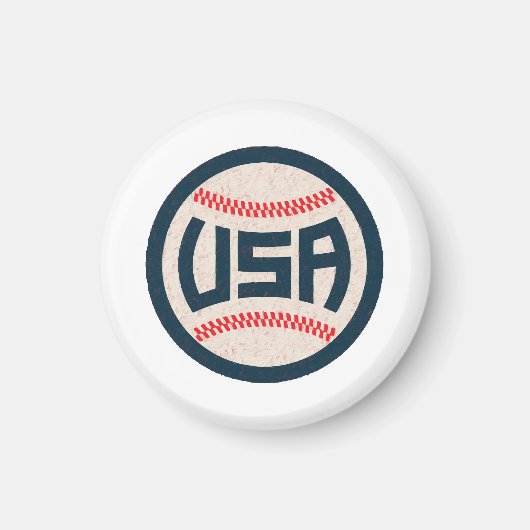 Aimant Équipe de baseball USA (Devant)
