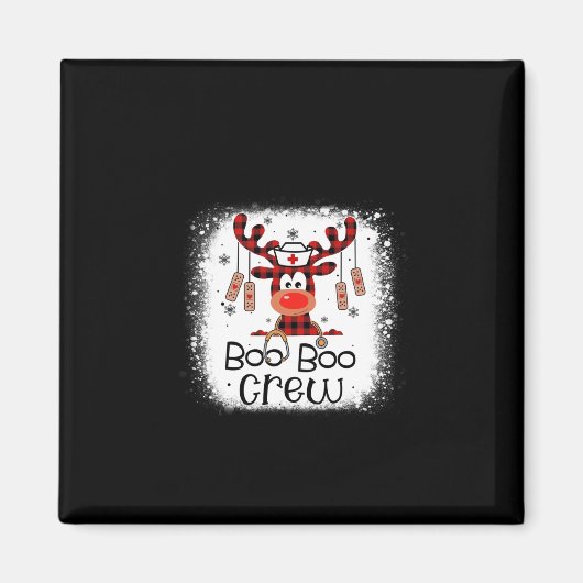 Aimant ÉQUIPE DE BOo-Boo Cadeau (Devant)