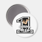 Aimant Équipe de Bungee (Recto/Verso)