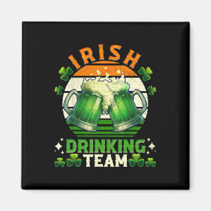 Aimant Équipe de buveurs de bière irlandaise drôle de la