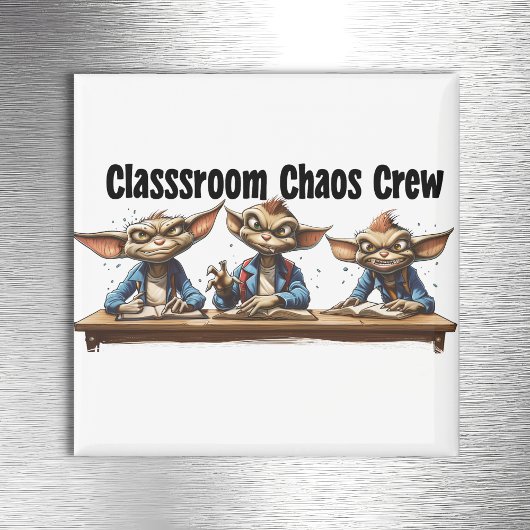 Aimant Équipe de Chaos en classe