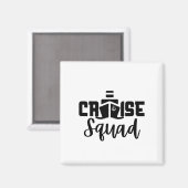Aimant Équipe de croisière (Recto/Verso)