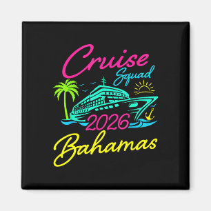 Aimant équipe de croisière aux Bahamas 2026 vacances en f