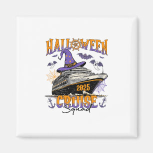 Aimant Équipe de croisière Halloween 2025 Équipage de cro