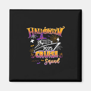 Aimant Équipe de croisière Halloween 2025 Famille assorti