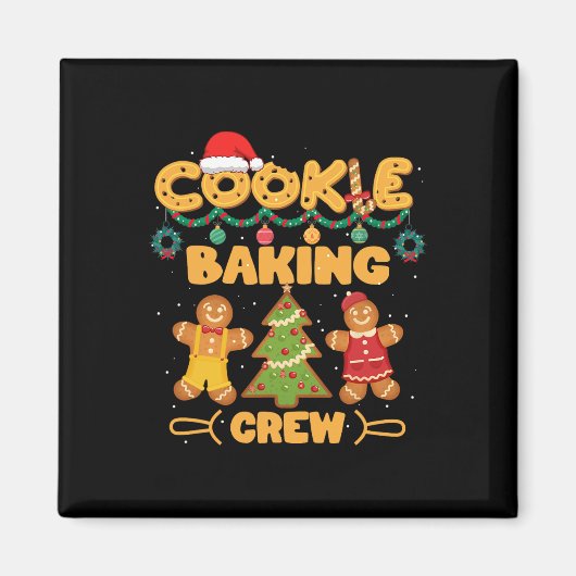 Aimant Équipe de cuisson des cookies Équipe de rapprochem (Devant)
