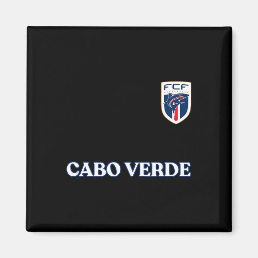 Aimant Équipe de football du Cap-Vert (Devant)