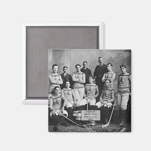 Aimant Équipe de hockey Shamrock, Montréal, QC 1899