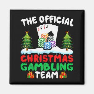 Aimant Équipe de jeu de Xmas - Joueur drôle de jeux de ha