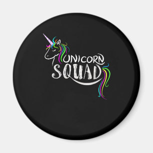 Aimant Équipe de licorne cool _ Équipe équestre magique d