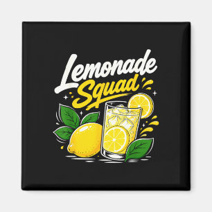 Aimant Équipe de limonade été buveur de citron amoureux é