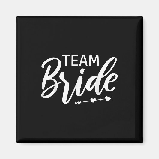 Aimant Équipe de mariée Cortège de mariage (Devant)