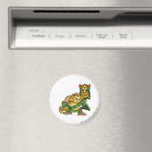 Aimant Équipe de Mystery Island Capitaine 1 (In Situ (Lave-vaisselle))