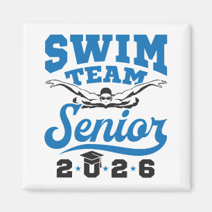 Aimant Équipe de natation Senior 2026