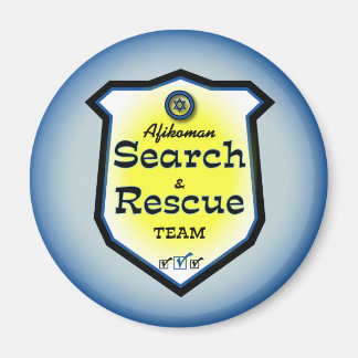 Aimant Équipe de recherche et de Secourt Afikoman