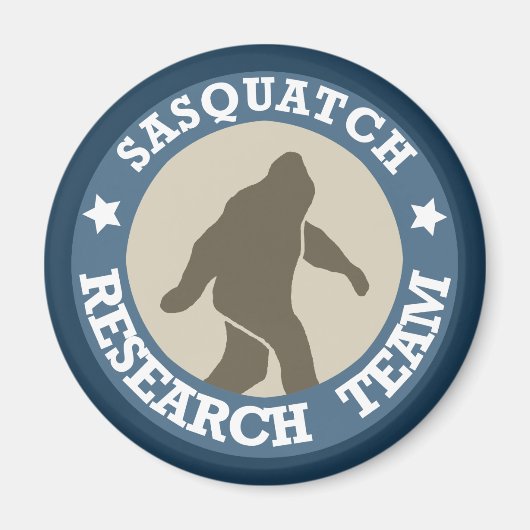 Aimant Équipe de recherche Sasquatch (Devant)
