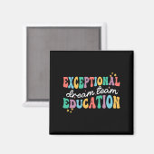 Aimant Équipe de rêve de l'éducation exceptionnelle Ensei (Recto/Verso)