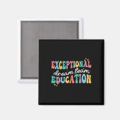 Aimant Équipe de rêve de l'éducation exceptionnelle Ensei (Recto/Verso)