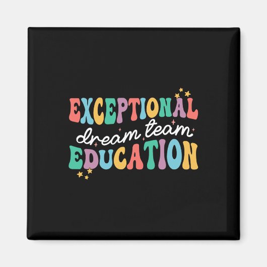 Aimant Équipe de rêve de l'éducation exceptionnelle Ensei (Devant)