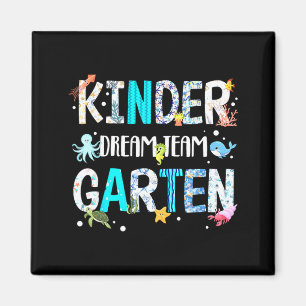 Aimant Équipe de rêve de maternelle Garten Océan Animal