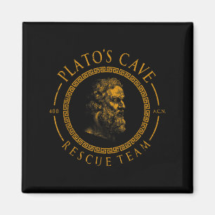 Aimant Équipe de Secourt de la grotte Platos Philosophie